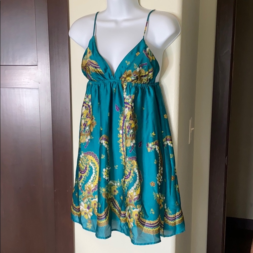 Trac strappy flowy dress
